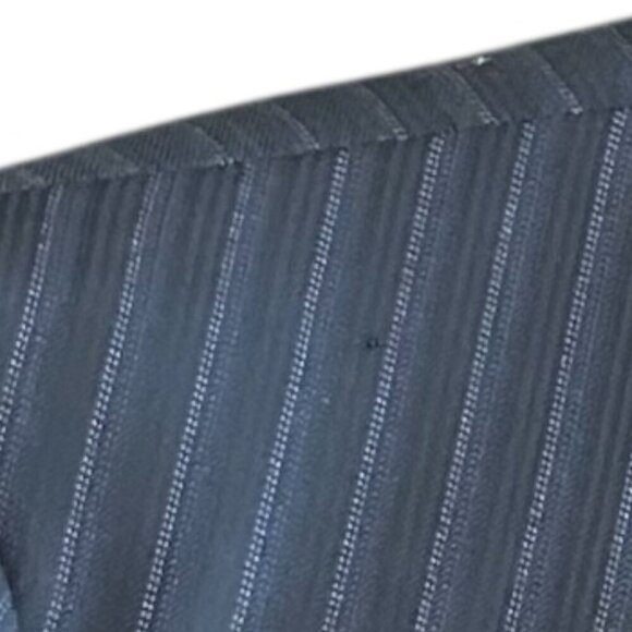 Zegna Navy Pinstripe Blazer Jacket Three-Button Luxury Designer Size 54R Men's - Picture 6 of 14